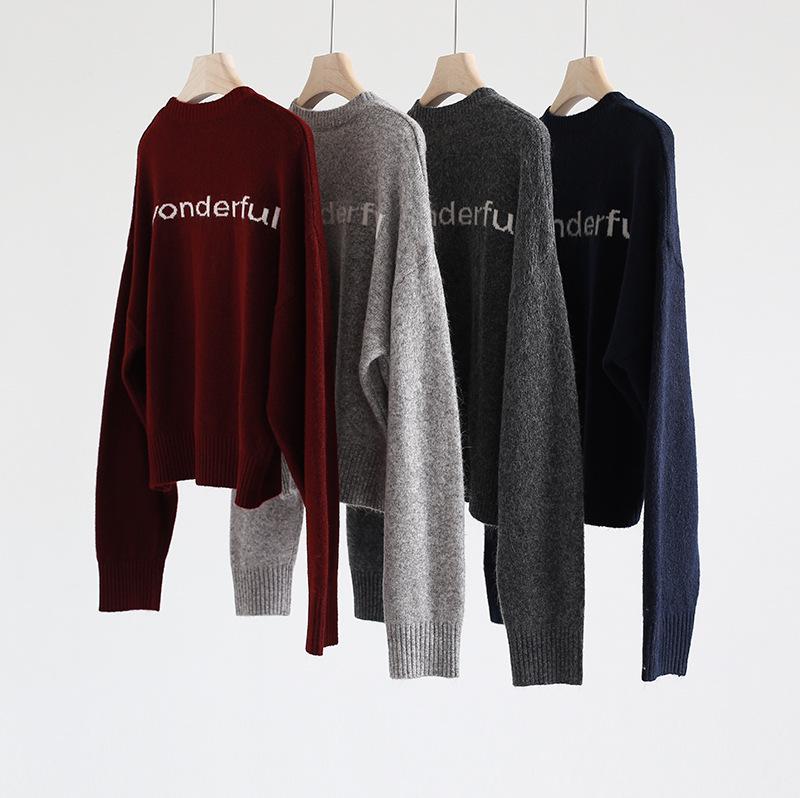 Korean Style Mandala Crew Neck Long Sleeve Knitted Pullover Sweater for Women One Size вино красного
Korean Style Mandala Crew Neck Long Sleeve Knitted Pullover Sweater for Women One Size вино красного