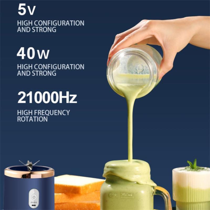 6 Blade Portable Juicer Cup USB Smoothie Blender Wireless Fruit Squeezer,with Cup Lid (BPA Free,No FDA Certificate) Blue
6 Blade Portable Juicer Cup USB Smoothie Blender Wireless Fruit Squeezer,with Cup Lid (BPA Free,No FDA Certificate) Blue