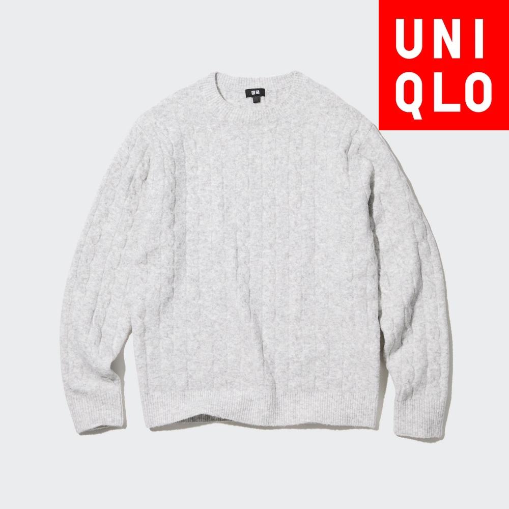 Свитер с круглым вырезом UNIQLO Soupleyan с длинными рукавами
Свитер с круглым вырезом UNIQLO Soupleyan с длинными рукавами