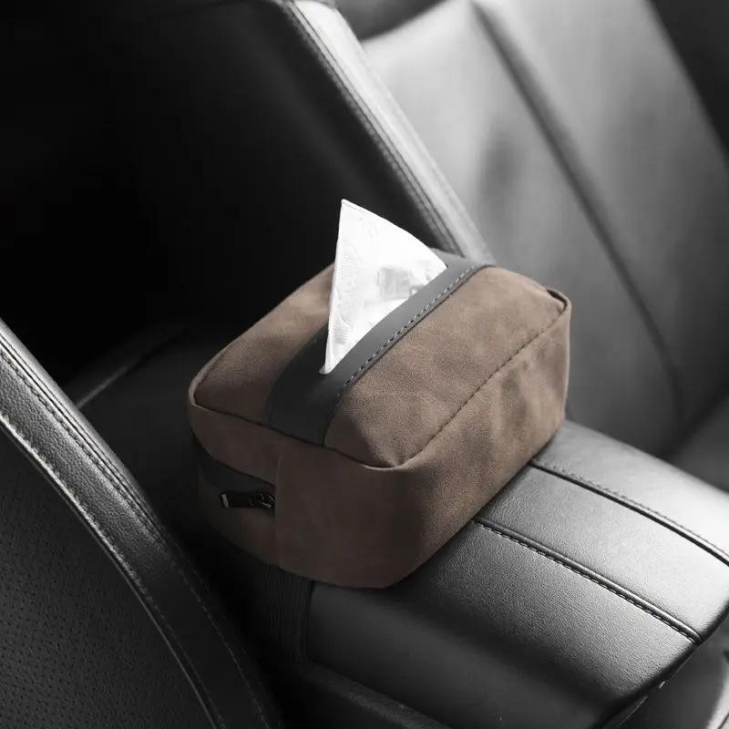 Microfiber Leather Car Tissue Box Auto Sun Visor Seat Back Hanging Tissue Box Holder Car Armrest Box Paper Towel Organizer Gifts
Microfiber Leather Car Tissue Box Auto Sun Visor Seat Back Hanging Tissue Box Holder Car Armrest Box Paper Towel Organizer Gifts