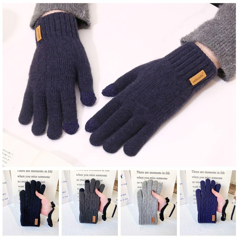 Five Finger Full Finger Mittens Warm Cycling Driving Gloves Fashion Plush Knitting Gloves Outdooor Темно-синій
Five Finger Full Finger Mittens Warm Cycling Driving Gloves Fashion Plush Knitting Gloves Outdooor Темно-синій