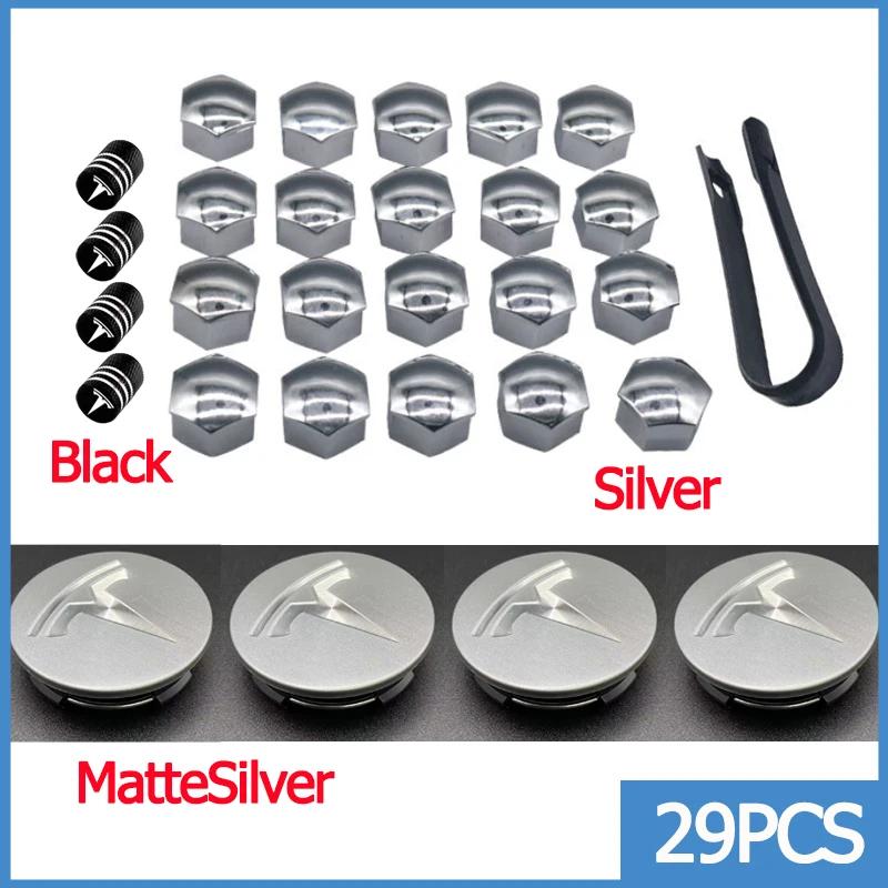 29pcs for Tesla Model 3 Y S X 56mm Car Wheel Center Hub Caps Valve Cap Tire Lug Nut Protective Covers Exterior Decoration 29pcs
29pcs for Tesla Model 3 Y S X 56mm Car Wheel Center Hub Caps Valve Cap Tire Lug Nut Protective Covers Exterior Decoration 29pcs