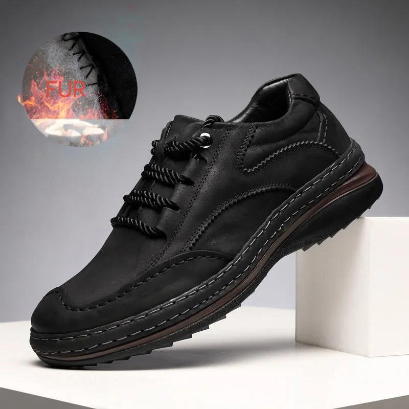 Men Winter Shoes Lace Up Leather Casual Fashion Outdoor Comfortable Wear For Daily Use Durable Material With Good Quality 40
Men Winter Shoes Lace Up Leather Casual Fashion Outdoor Comfortable Wear For Daily Use Durable Material With Good Quality 40