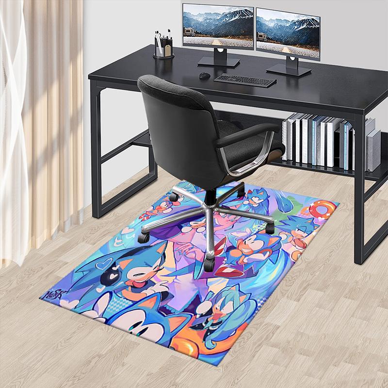 1pc Anime Sonic the Hedgehog Chair Mat, Cartoon Design Office Rug, Non-Slip Carpet for Desk, Home Decor, Living Room, Bedroom, Game Room, Perfect Gift 60cm by 90cm
1pc Anime Sonic the Hedgehog Chair Mat, Cartoon Design Office Rug, Non-Slip Carpet for Desk, Home Decor, Living Room, Bedroom, Game Room, Perfect Gift 60cm by 90cm