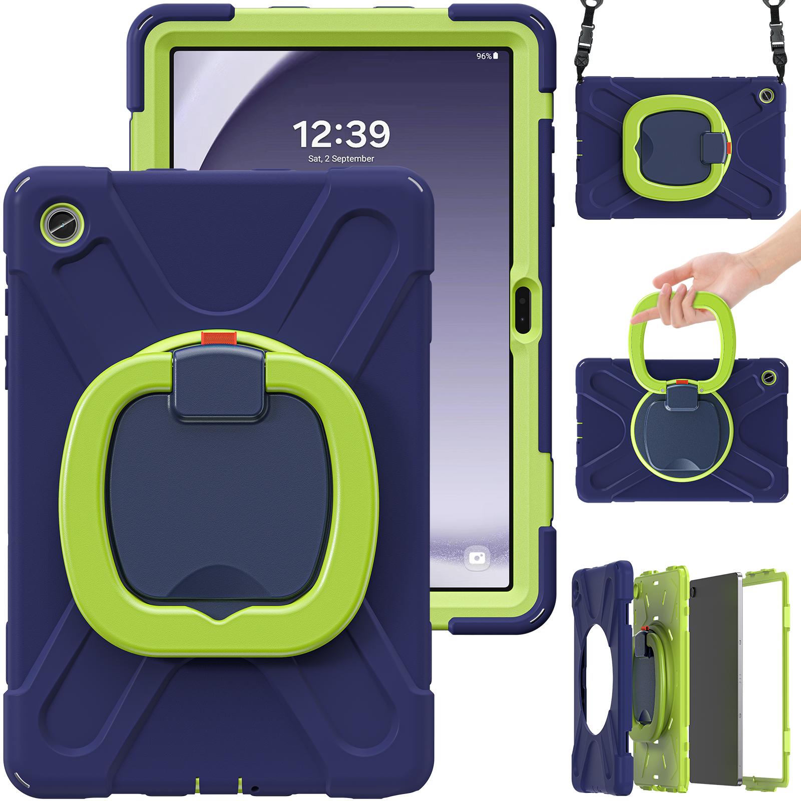 For Samsung Galaxy Tab A9+ Case Rotary Kickstand Anti-drop Tablet Cover with Shoulder Strap Pink
For Samsung Galaxy Tab A9+ Case Rotary Kickstand Anti-drop Tablet Cover with Shoulder Strap Pink