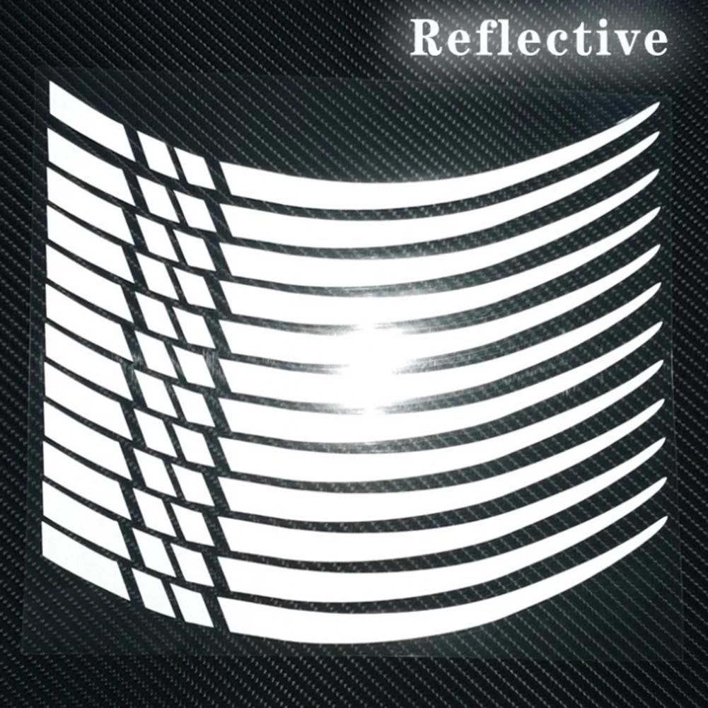 12PC/set Wheel Reflective Sticker White For All 18-21 Inch Wheels Motorcycle Car Wheel Rim Stripe Wheel Decal Tape Sticker CHINA
12PC/set Wheel Reflective Sticker White For All 18-21 Inch Wheels Motorcycle Car Wheel Rim Stripe Wheel Decal Tape Sticker CHINA