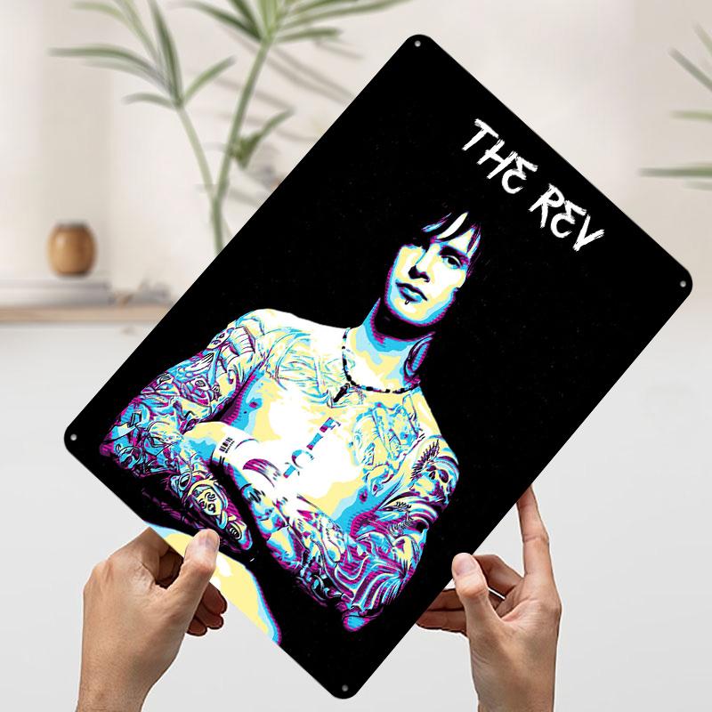 The Rev Portrait Tinplate Poster Customized Wall Art Vintage Retro Metal Signs for Office Decor Mancave Decoration Room Man Cave 20x30cm(7.8x11.8inch)
The Rev Portrait Tinplate Poster Customized Wall Art Vintage Retro Metal Signs for Office Decor Mancave Decoration Room Man Cave 20x30cm(7.8x11.8inch)