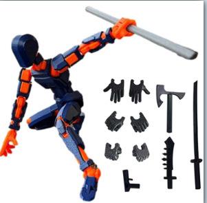 Multi-Jointed Movable Shapeshift Robot 3D Printed Mannequin Lucky 5 Character Action Figures Toys Parent-children Game Gifts 1pc
Multi-Jointed Movable Shapeshift Robot 3D Printed Mannequin Lucky 5 Character Action Figures Toys Parent-children Game Gifts 1pc