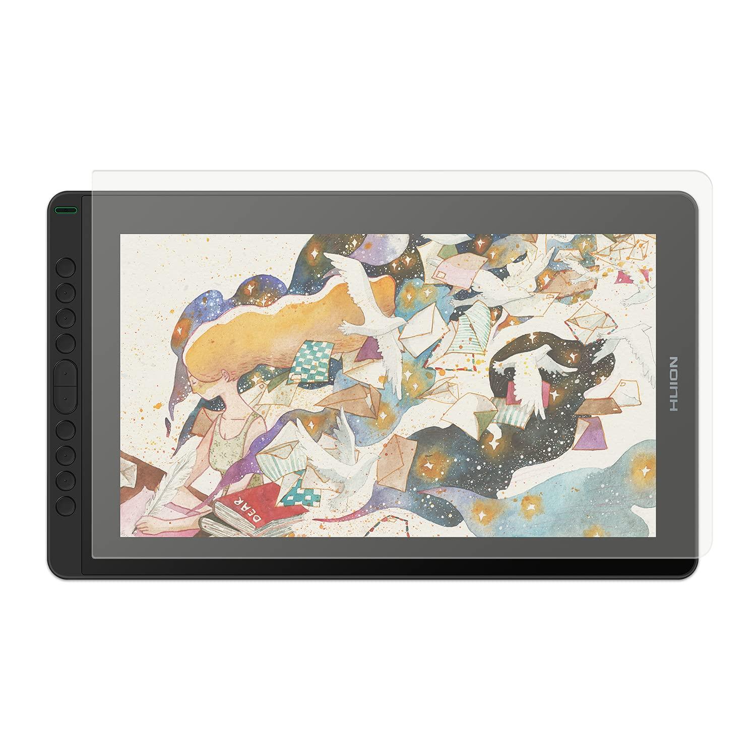 HUION liquid tab exclusive film Kamvas 16 exclusive AG film that controls specular reflection of light and provides properties (2021) anti-glare (15.6
HUION liquid tab exclusive film Kamvas 16 exclusive AG film that controls specular reflection of light and provides properties (2021) anti-glare (15.6