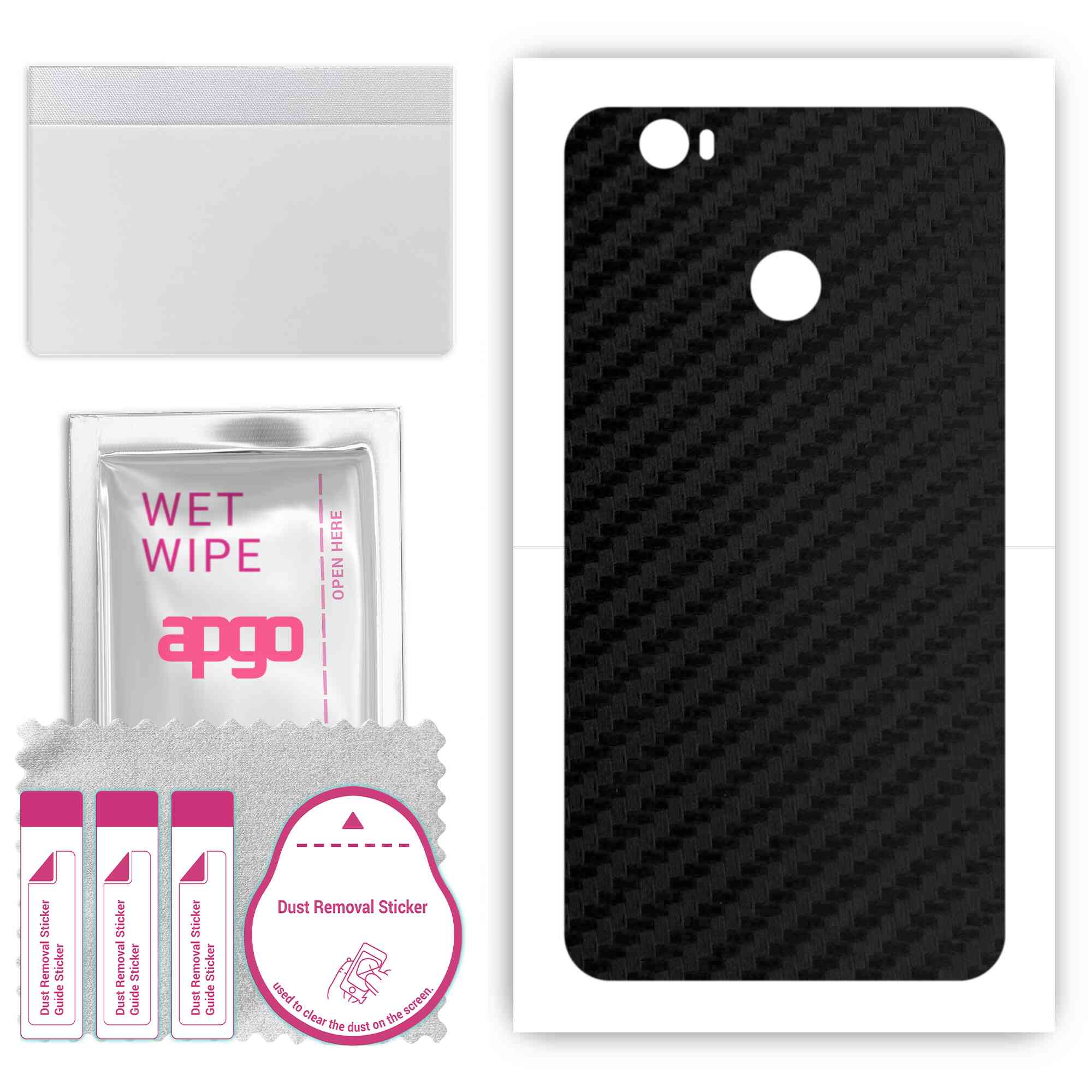 apgo Protective Skin Sticker for the back compatible with Oukitel U11 Plus, Wrap Film, Foil, Vinyl - Pattern Carbon Black
apgo Protective Skin Sticker for the back compatible with Oukitel U11 Plus, Wrap Film, Foil, Vinyl - Pattern Carbon Black