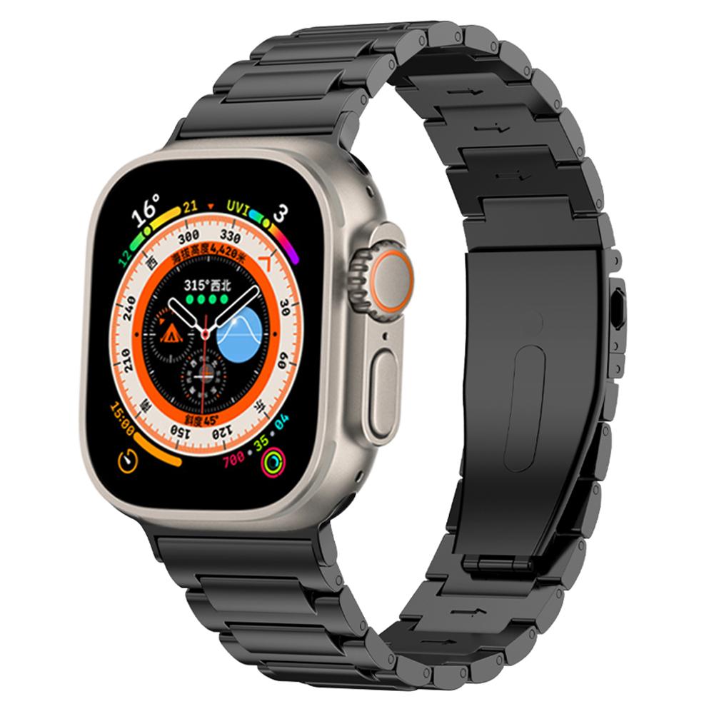 For Apple Watch Series 10 46mm/Ultra 2 Ultra 49mm/Series 9 8 7 45mm/6 5 4 SE (2023) SE (2022) SE 44mm/3 2 1 42mm Hard Titanium Alloy Watch Strap Silver
For Apple Watch Series 10 46mm/Ultra 2 Ultra 49mm/Series 9 8 7 45mm/6 5 4 SE (2023) SE (2022) SE 44mm/3 2 1 42mm Hard Titanium Alloy Watch Strap Silver