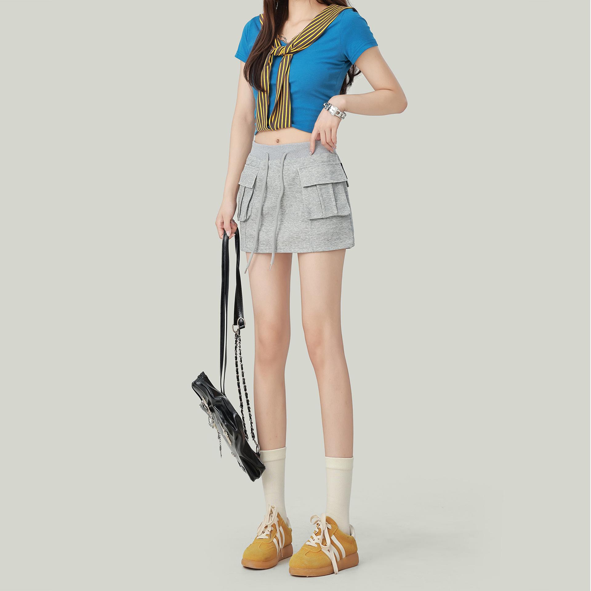 White High-Waisted A-line Sports Skirt, Autumn 2025, Anti-Exposure, For Petite Women XS
White High-Waisted A-line Sports Skirt, Autumn 2025, Anti-Exposure, For Petite Women XS