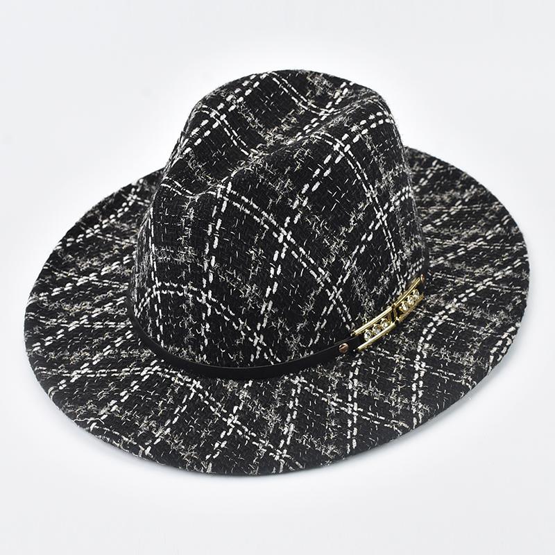 Women Elegant Fedoras Hats for Women 7CM Wide Brim Felt Jazz Hats Autumen Winter Wedding Party Dress Hat One Size чорний
Women Elegant Fedoras Hats for Women 7CM Wide Brim Felt Jazz Hats Autumen Winter Wedding Party Dress Hat One Size чорний