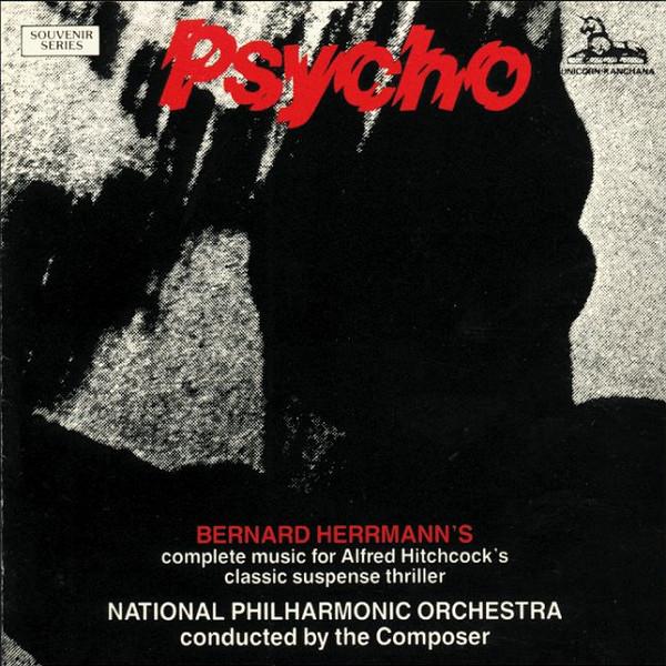 CD BERNARD HERRMANN, NATIONAL PHILHARM - Psycho (Complete Music For Alfred H UKCD2021 Unicorn-Kanchan 1989 UK Classical Used
CD BERNARD HERRMANN, NATIONAL PHILHARM - Psycho (Complete Music For Alfred H UKCD2021 Unicorn-Kanchan 1989 UK Classical Used