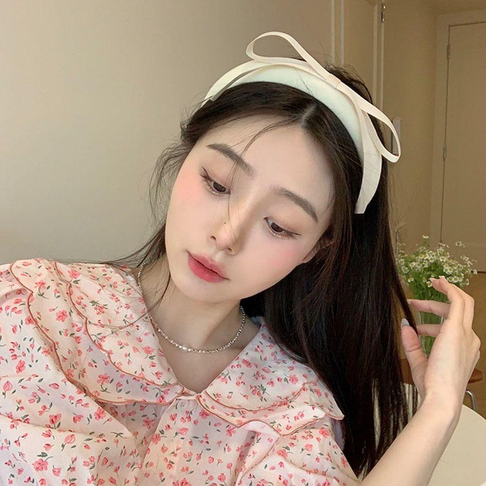 Girls For Women Headdress Bow Hairband Korean Style Headband Hair Accessories Balletcore Headband
Girls For Women Headdress Bow Hairband Korean Style Headband Hair Accessories Balletcore Headband