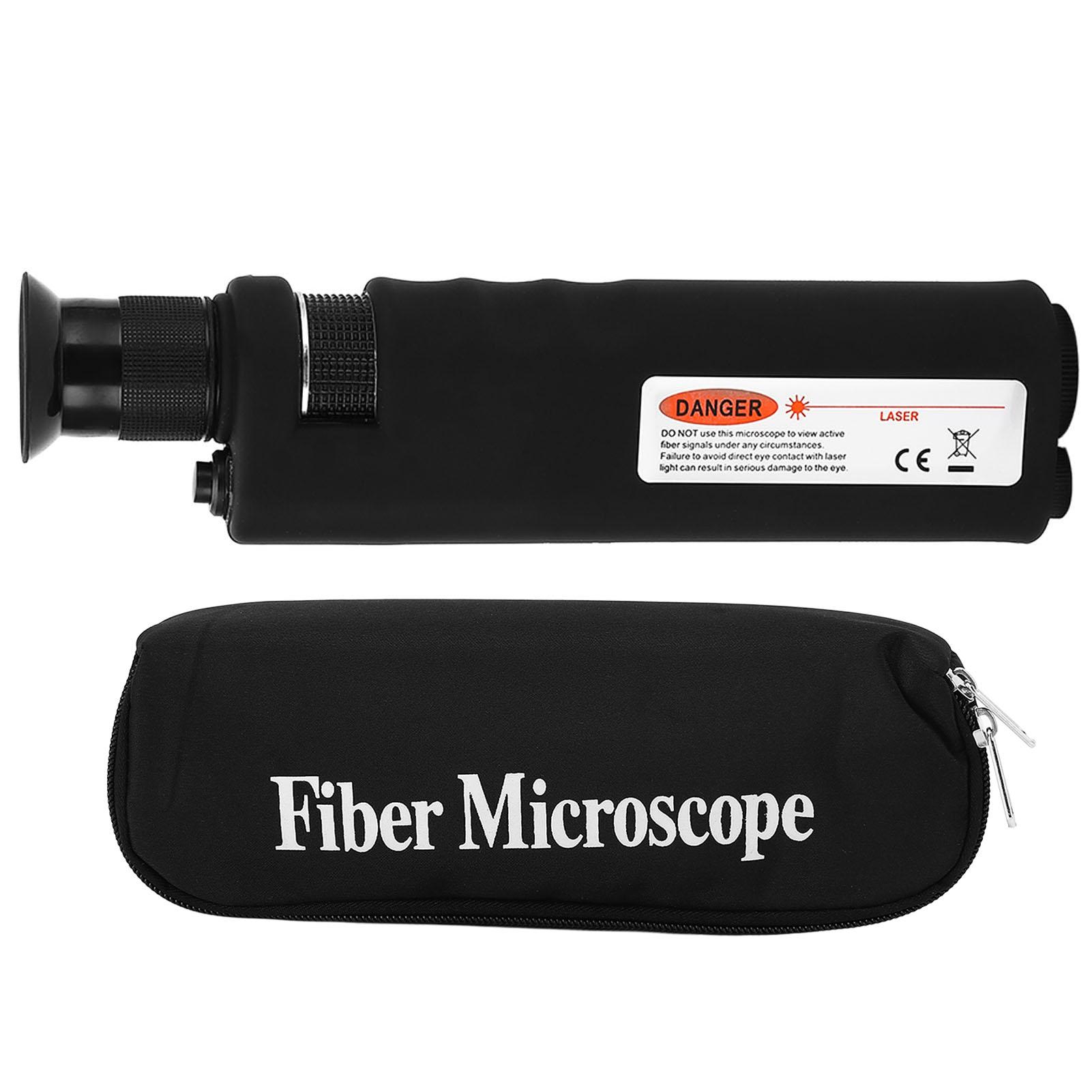 Fiber Optic Microscope 200X Handheld Fiber Optic Microscope Inspection Tool for Operators Engineers
Fiber Optic Microscope 200X Handheld Fiber Optic Microscope Inspection Tool for Operators Engineers