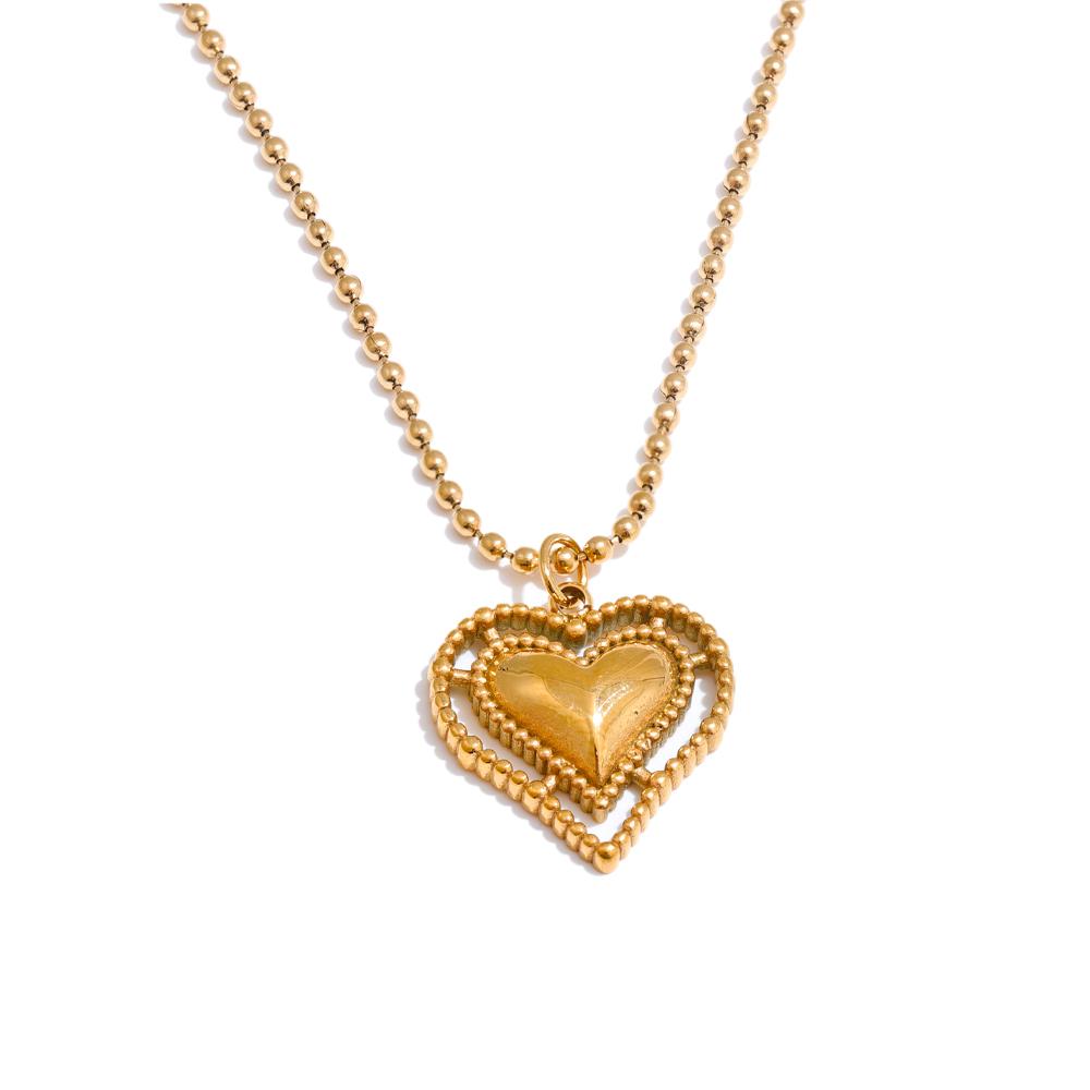 Yhpup Valentine s Day Gift Stainless Steel Metal Heart Love Pendant Necklace for Women Exquisite Romantic Jewelry 2025
Yhpup Valentine s Day Gift Stainless Steel Metal Heart Love Pendant Necklace for Women Exquisite Romantic Jewelry 2025