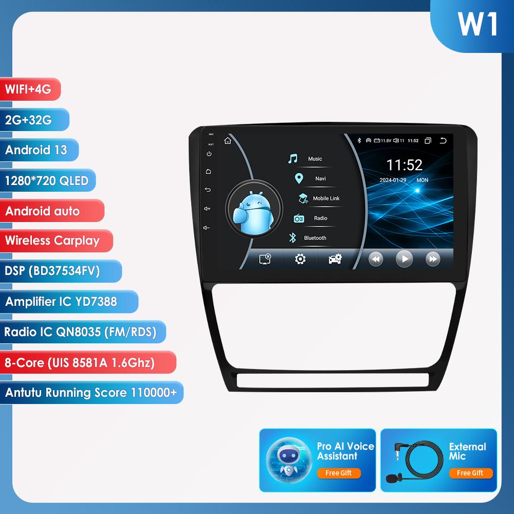 OSSURET 10.1 Carplay 4G 2Din Android 13 Автомобильное радио для Skoda Octavia 2 2008 - 2013 Мультимедийный видеоплеер GPS DSP Авторадио RDS ПК Интеллектуальный экран W1 B 8Core 2G 32G BI
OSSURET 10.1 Carplay 4G 2Din Android 13 Автомобильное радио для Skoda Octavia 2 2008 - 2013 Мультимедийный видеоплеер GPS DSP Авторадио RDS ПК Интеллектуальный экран W1 B 8Core 2G 32G BI