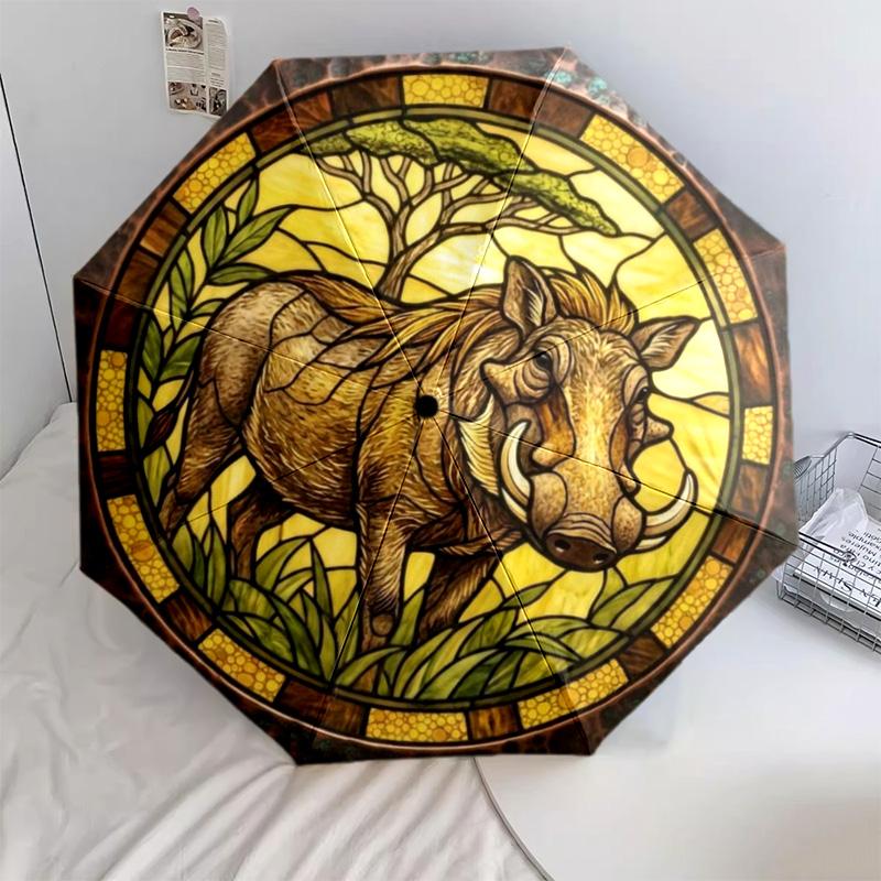 1 PC Warthog Automatic Folding Umbrella - Cartoon Pattern, Portable & Foldable Design with 26 Ribs, Christmas Birthday Gifts
1 PC Warthog Automatic Folding Umbrella - Cartoon Pattern, Portable & Foldable Design with 26 Ribs, Christmas Birthday Gifts