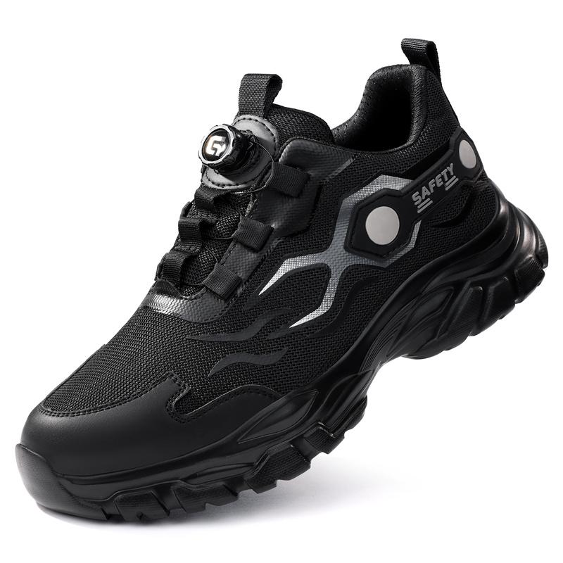 Men Women Safety Sneakers Steel Toe Lightweight Fashion Shoes Men Women Steel Toe Work Rotating Button Anti smash Protective Boots 38
Men Women Safety Sneakers Steel Toe Lightweight Fashion Shoes Men Women Steel Toe Work Rotating Button Anti smash Protective Boots 38