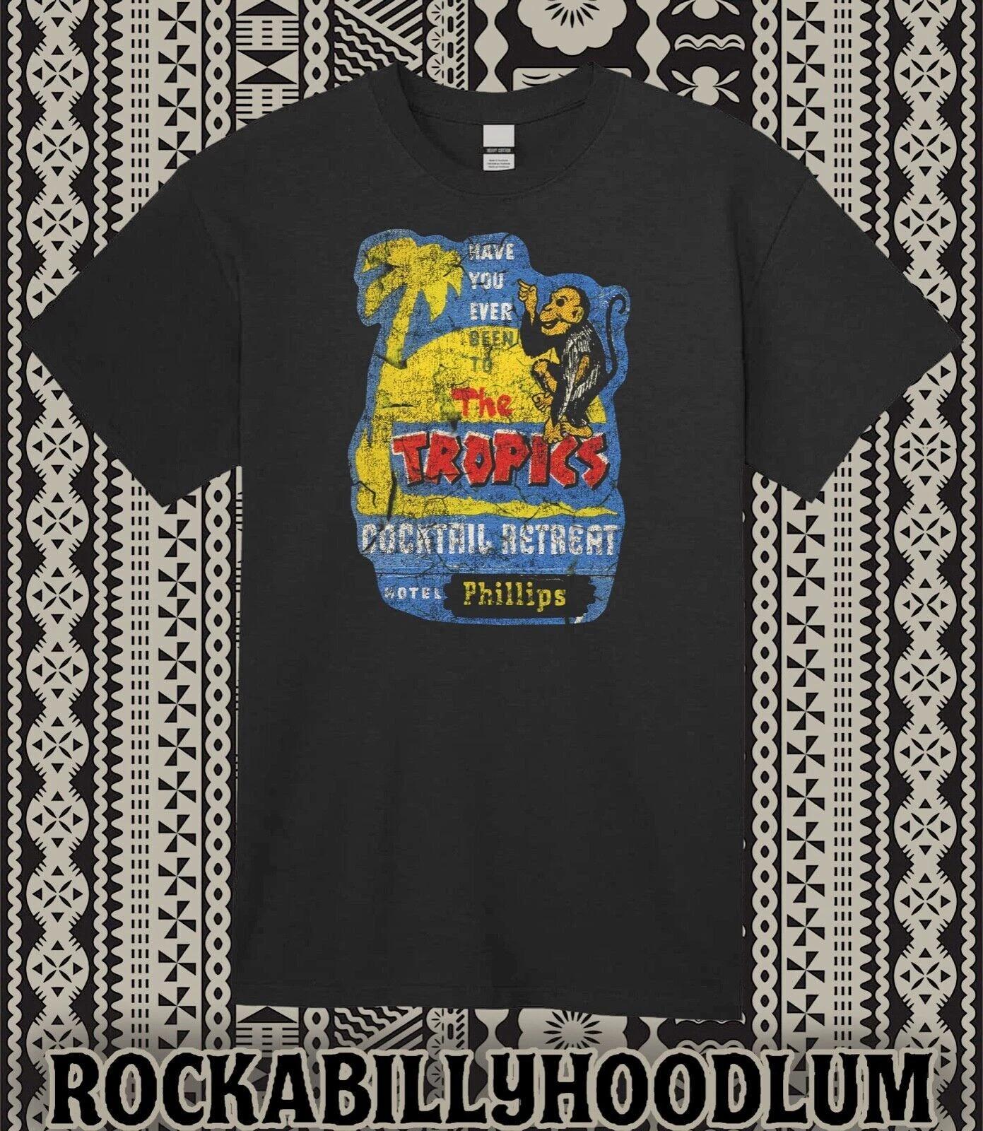Retro Tiki Art Tee T Shirt Mug Bar Restaurant The Tropics Hotel Phillip Monkey 4XL
Retro Tiki Art Tee T Shirt Mug Bar Restaurant The Tropics Hotel Phillip Monkey 4XL