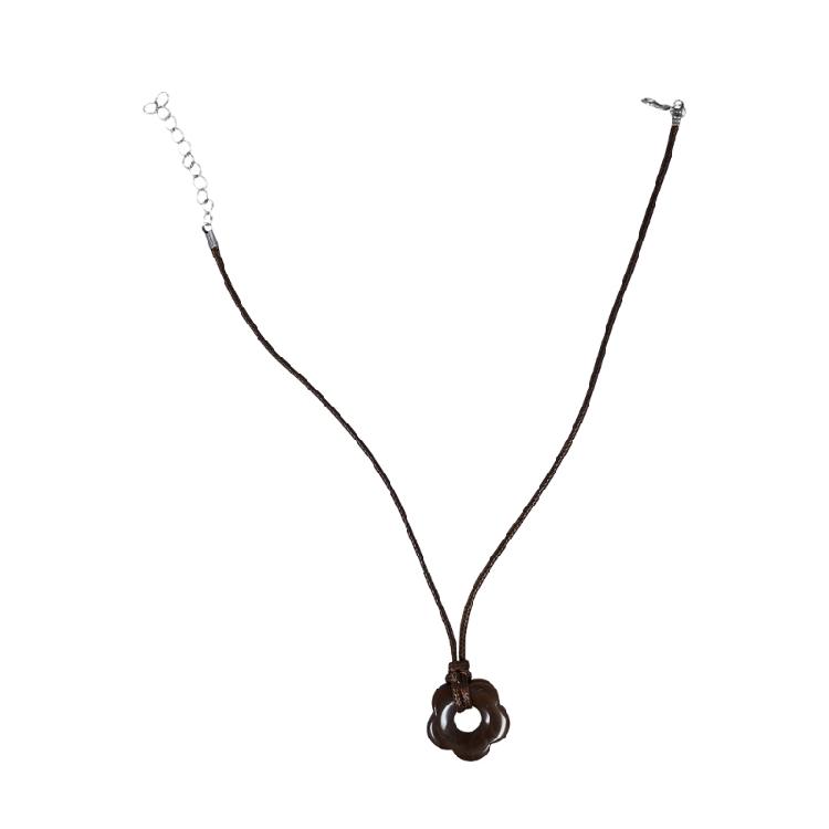 Retro Braided Wax Rope Flower Necklace Female Hip-hop Cold Wind Neck Chain коричневий
Retro Braided Wax Rope Flower Necklace Female Hip-hop Cold Wind Neck Chain коричневий
