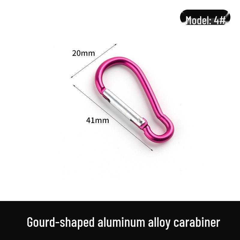 Colorful Aluminum Gourd Carabiner Keychain and Bottle Clip
Colorful Aluminum Gourd Carabiner Keychain and Bottle Clip