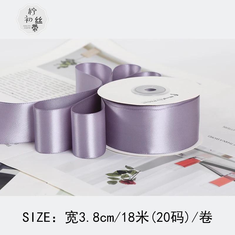 20yards/roll Double Face Polyester Ribbon 40mm Solid Color Ribbons for Handmade Craft Gifts Wedding Decoration Webbing 20 Yards Length світло-фіолетового кольору
20yards/roll Double Face Polyester Ribbon 40mm Solid Color Ribbons for Handmade Craft Gifts Wedding Decoration Webbing 20 Yards Length світло-фіолетового кольору