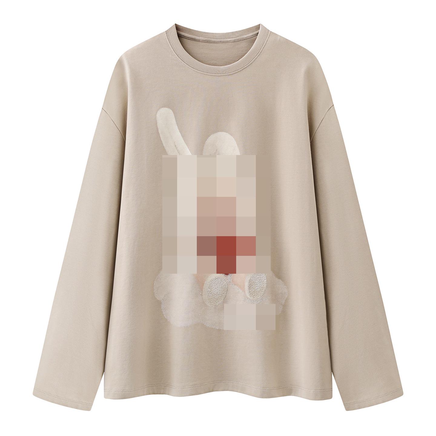 In Stock Spring 2026 Cute Cartoon Print Long Sleeve Round Neck T-shirt хакі
In Stock Spring 2026 Cute Cartoon Print Long Sleeve Round Neck T-shirt хакі