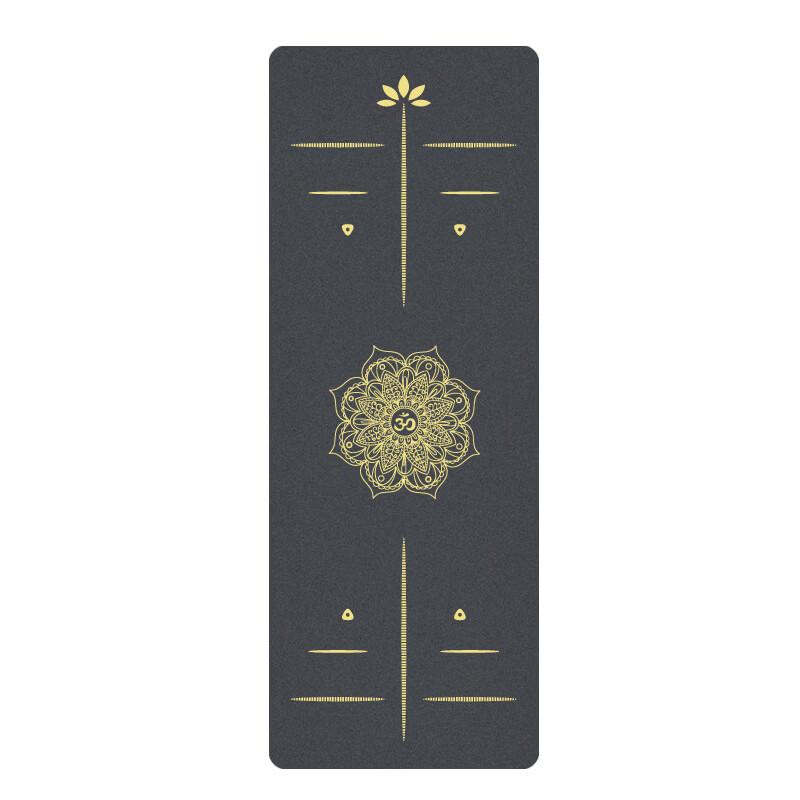 OEING Black Gold Hot Stamping Natural Rubber Yoga Mat
OEING Black Gold Hot Stamping Natural Rubber Yoga Mat