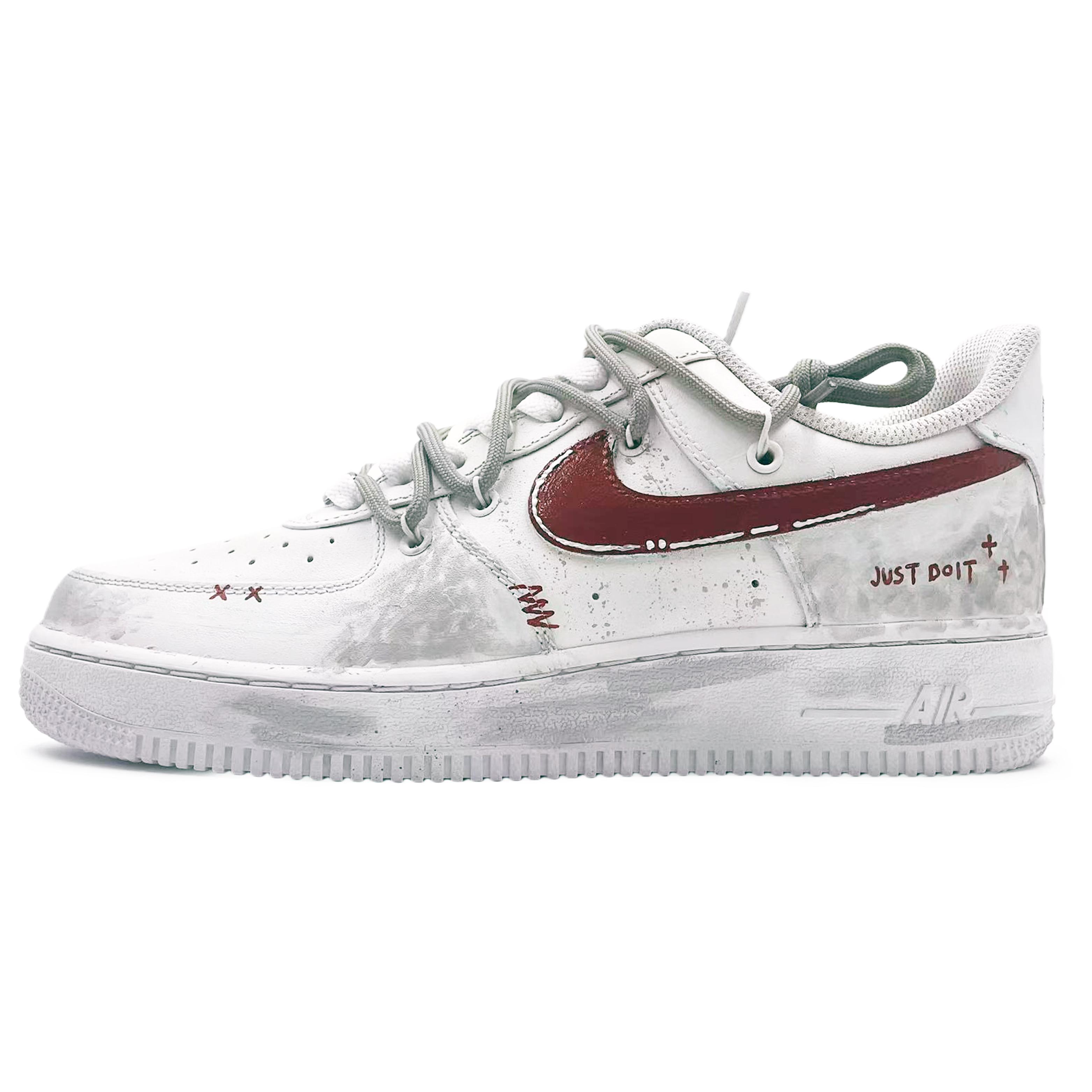 Nike Air Force 1 Leather Thermal Abrasion Resistant Low top Skateboard Shoes Unisex Red White CW2288-111(Team369-) 45.5
Nike Air Force 1 Leather Thermal Abrasion Resistant Low top Skateboard Shoes Unisex Red White CW2288-111(Team369-) 45.5