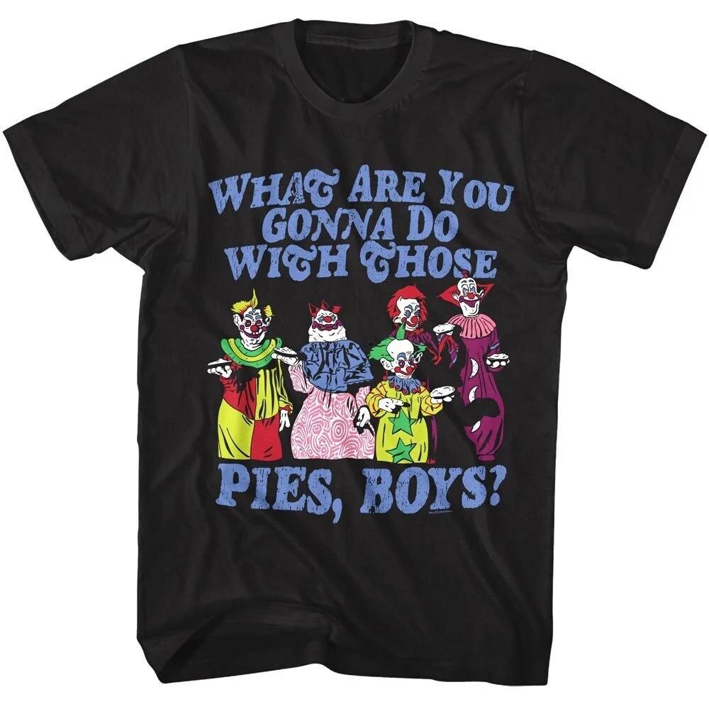Killer Klowns Mens T Shirt Acid Pies Horror Fan Movie Graphic Tees Summer Mens and Womens Loose and Breathable Tshirt Top 4XL
Killer Klowns Mens T Shirt Acid Pies Horror Fan Movie Graphic Tees Summer Mens and Womens Loose and Breathable Tshirt Top 4XL