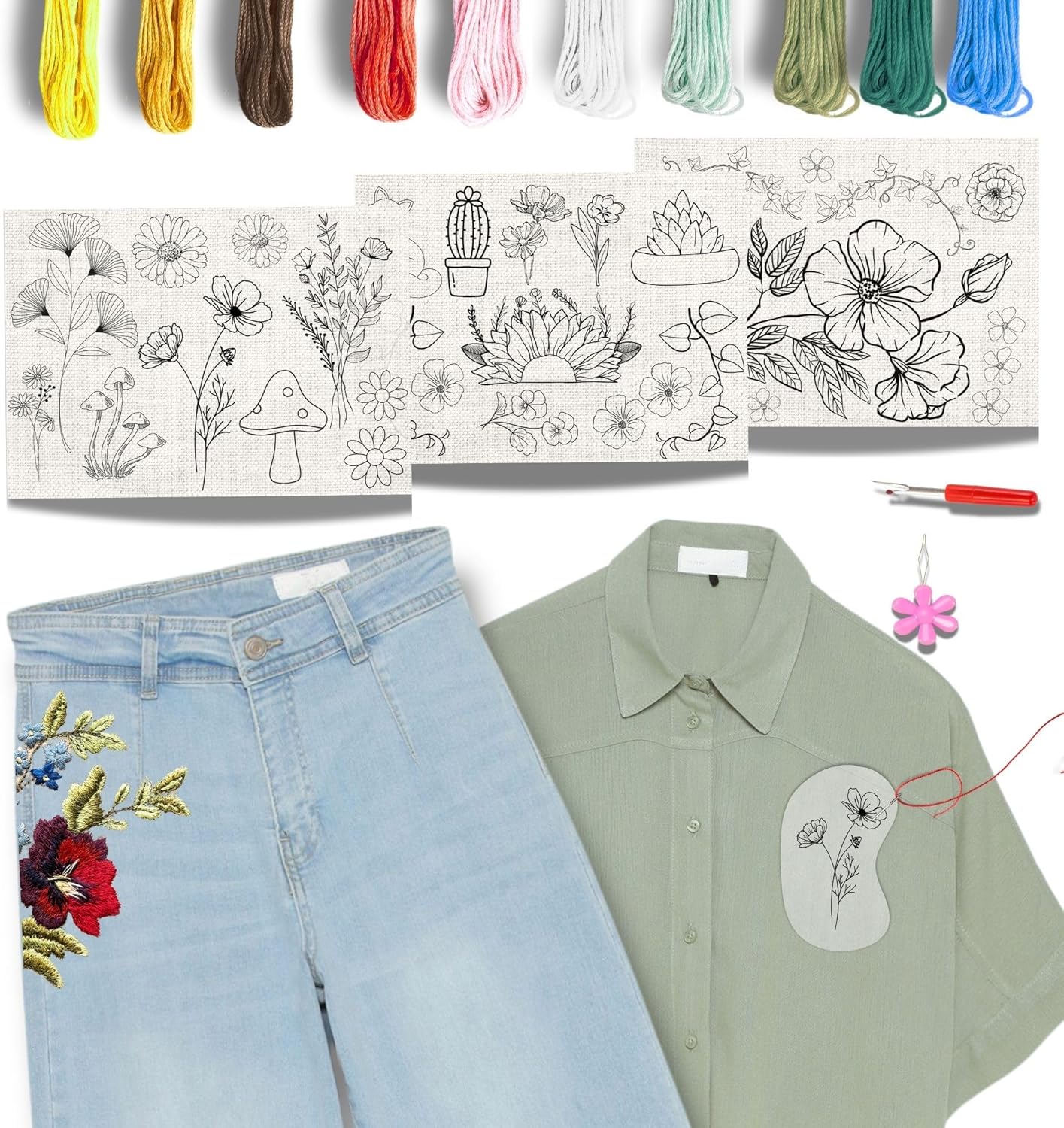 Blank Printable DIY Drawing Water Soluble Embroidery Stabilizer Sticky Patch Transfer Paper Wash Away Clothes Hand Sewing Blank A5 20pcs
Blank Printable DIY Drawing Water Soluble Embroidery Stabilizer Sticky Patch Transfer Paper Wash Away Clothes Hand Sewing Blank A5 20pcs