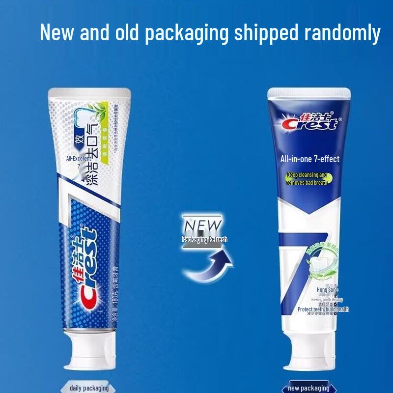 Crest All-in-One 7 Benefits Deep Clean Toothpaste
Crest All-in-One 7 Benefits Deep Clean Toothpaste