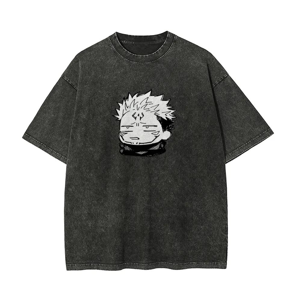 Sukuna Chibi T-shirt Jujutsu Kaisen Tee Vintage Washed Oversized Retro Anime Harajuku Streetwear Funny Manga Men Women Clothing M
Sukuna Chibi T-shirt Jujutsu Kaisen Tee Vintage Washed Oversized Retro Anime Harajuku Streetwear Funny Manga Men Women Clothing M