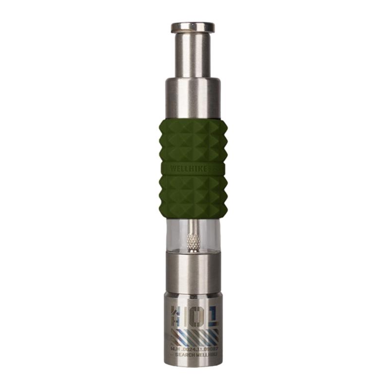 Stainless Steels Manual Peppers Mill Salt and Peppers Grinder Thumb Push Button Peppers Grinder for Camping Travel Home армія зелений колір
Stainless Steels Manual Peppers Mill Salt and Peppers Grinder Thumb Push Button Peppers Grinder for Camping Travel Home армія зелений колір