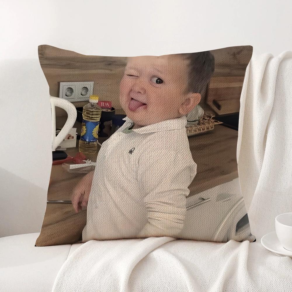 Funny HHasbulla Cushion Cover Natural Linen Organic Fabric DoubleSided Printing Sofa Home Decor Breathable Bed Pillow 30x30cm
Funny HHasbulla Cushion Cover Natural Linen Organic Fabric DoubleSided Printing Sofa Home Decor Breathable Bed Pillow 30x30cm