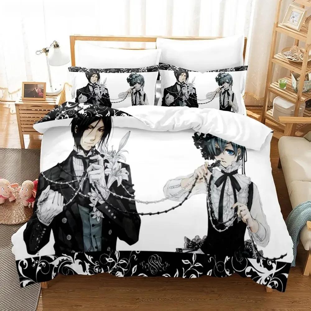 New Anime Black Butler Bedding Set Sebastian Ciel Dakimakura Microfiber Duvet Cover Single Double Cool Design 70x133cm 2pcs
New Anime Black Butler Bedding Set Sebastian Ciel Dakimakura Microfiber Duvet Cover Single Double Cool Design 70x133cm 2pcs