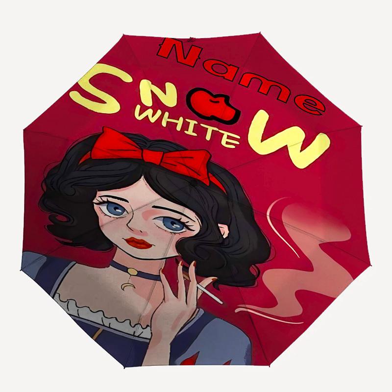 1pc Snow White custom umbrella Automatic Open/Close, 8-Rib Durable Frame Customizable Name/Text, Portable & Stylish for , 1045L
1pc Snow White custom umbrella Automatic Open/Close, 8-Rib Durable Frame Customizable Name/Text, Portable & Stylish for , 1045L
