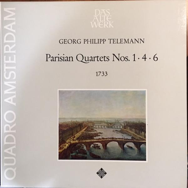 LP Record GEORG PHILIPP TELEMANN QUADRO AMS Parisian Quartets Nos. 1 4 6 1 641183 Telefunken 1975 Germany Classical Used
LP Record GEORG PHILIPP TELEMANN QUADRO AMS Parisian Quartets Nos. 1 4 6 1 641183 Telefunken 1975 Germany Classical Used