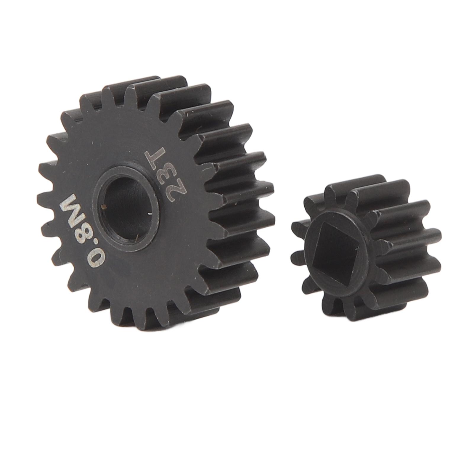 RC Portal Gears 0.8M Portal Gears 12T 23T Steel Gears Compatible for Axial Capra for SCX10 III 1/10 RC Cars
RC Portal Gears 0.8M Portal Gears 12T 23T Steel Gears Compatible for Axial Capra for SCX10 III 1/10 RC Cars
