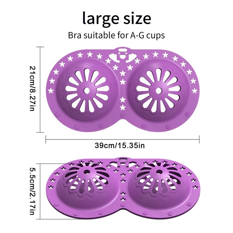 Силиконовый мешок для стирки бюстгальтера, антидеформационный мешок для стирки нижнего белья, многоразовые мешки для стирки бюстгальтера для стиральной машины и сушилки
Силиконовый мешок для стирки бюстгальтера, антидеформационный мешок для стирки нижнего белья, многоразовые мешки для стирки бюстгальтера для стиральной машины и сушилки