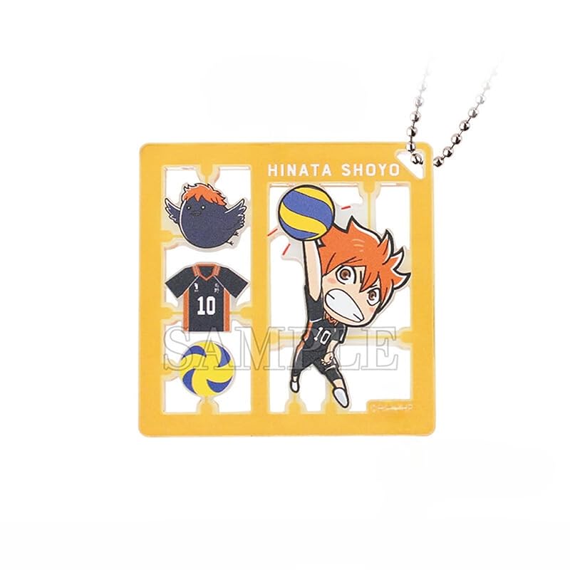 Tease Factory Haikyuu! ! plastic model style key chain Shoyo Hinata Approximately H50×W50×D5mm HQ-5581483HI
Tease Factory Haikyuu! ! plastic model style key chain Shoyo Hinata Approximately H50×W50×D5mm HQ-5581483HI