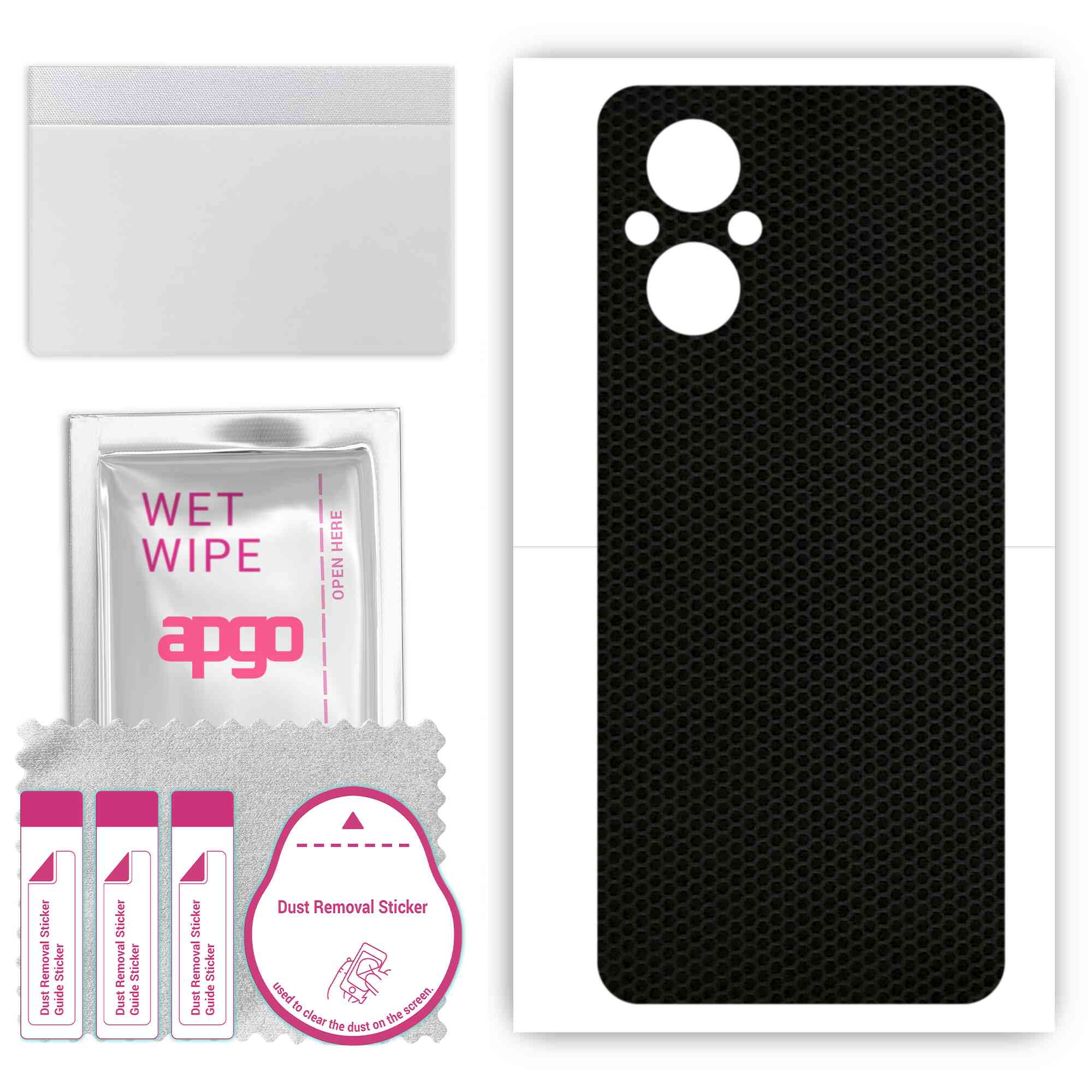 apgo Protective Skin Sticker for the back compatible with OnePlus Nord N20 5G , Wrap Film, Foil, Vinyl - Pattern Matrix
apgo Protective Skin Sticker for the back compatible with OnePlus Nord N20 5G , Wrap Film, Foil, Vinyl - Pattern Matrix