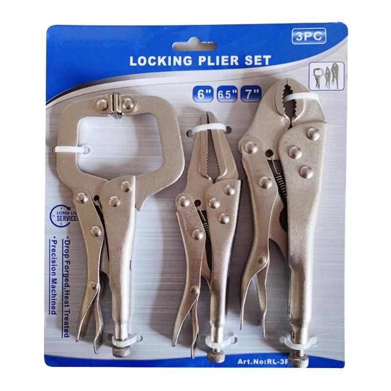 3Pcs Heavy Duty C Clamp Assorted Locking Welding Clamp Locking Pliers Set For Hand Repair Tool Woodworking Accessories 1
3Pcs Heavy Duty C Clamp Assorted Locking Welding Clamp Locking Pliers Set For Hand Repair Tool Woodworking Accessories 1