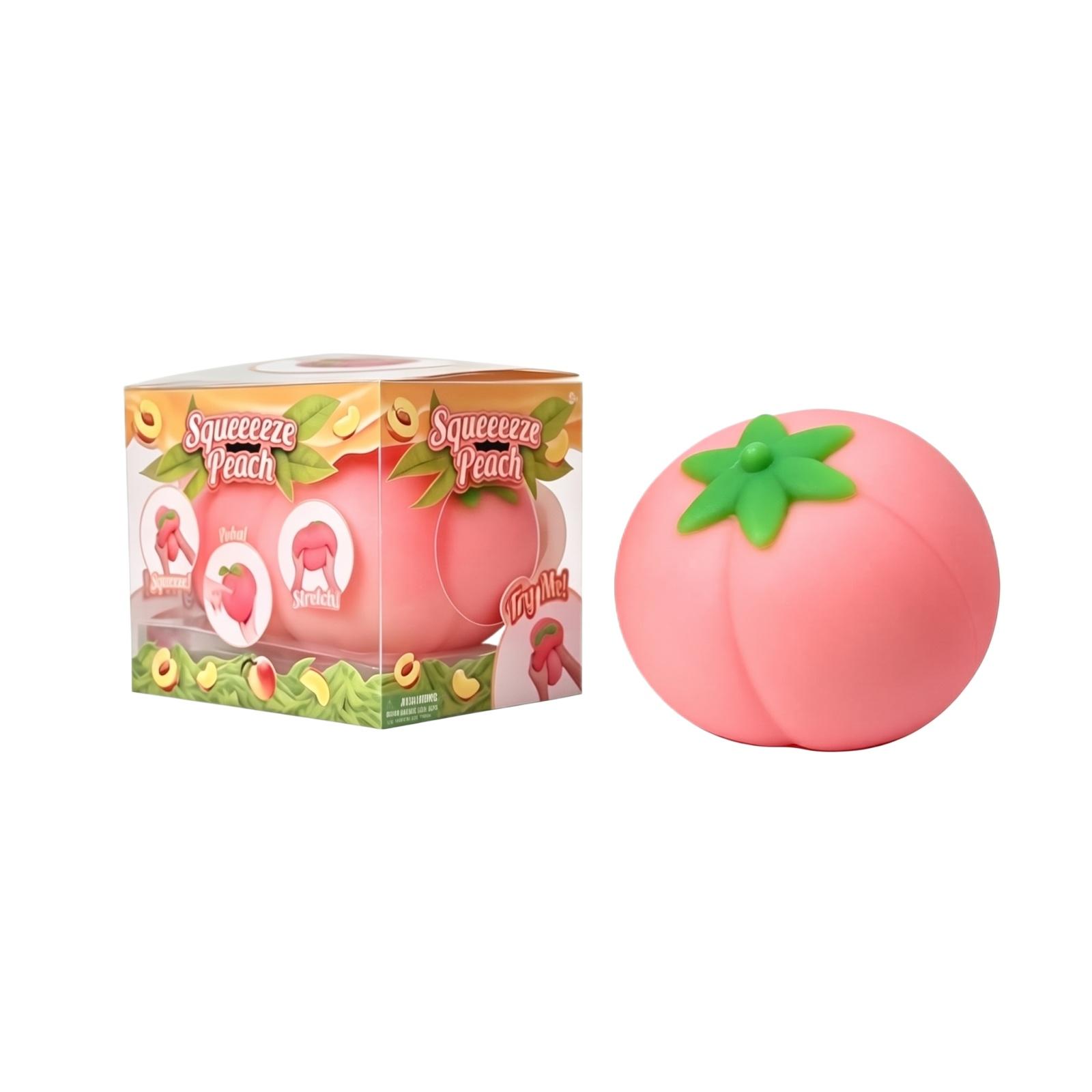 Squeeze Peach Stress Relief Toy Simulation Peach Shape Soft Squishy Decompression Artifact for Office and Home Use One Size розовый
Squeeze Peach Stress Relief Toy Simulation Peach Shape Soft Squishy Decompression Artifact for Office and Home Use One Size розовый