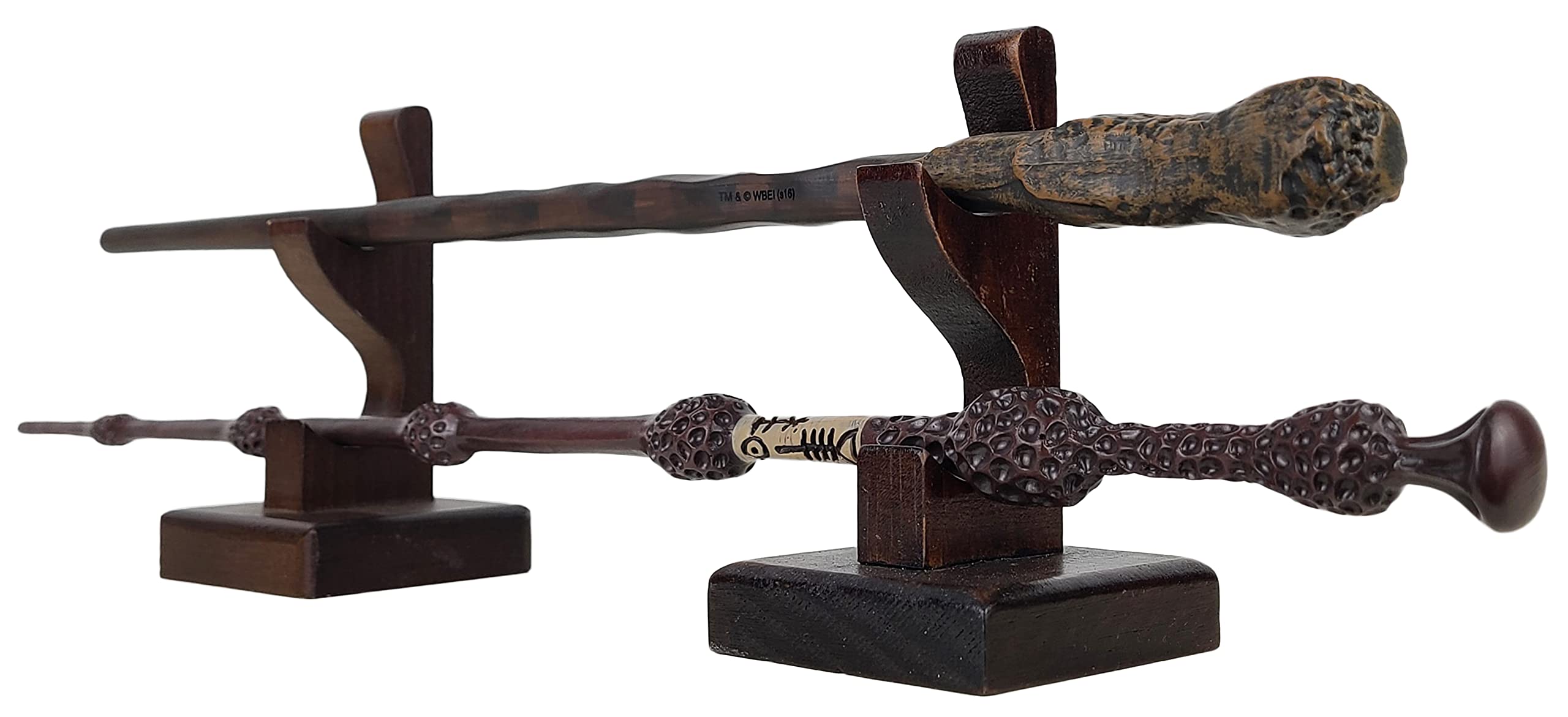 Подставка для волшебных палочек Nangopop - 2-ярусная деревянная подставка для магических палочек для настольной экспозиции, вмещает 2 палочки
Подставка для волшебных палочек Nangopop - 2-ярусная деревянная подставка для магических палочек для настольной экспозиции, вмещает 2 палочки