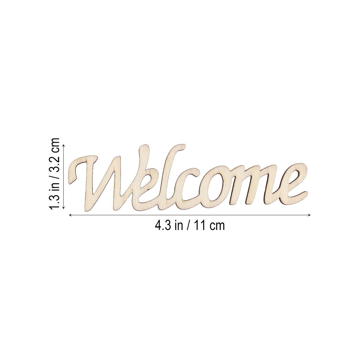 Unfinished Wooden Cutout Sign DIY Craft Decor for Home Wall Door Holiday Party Wedding Birthday Christmas 11x3x0.2cm Wood Sign бежевый
Unfinished Wooden Cutout Sign DIY Craft Decor for Home Wall Door Holiday Party Wedding Birthday Christmas 11x3x0.2cm Wood Sign бежевый