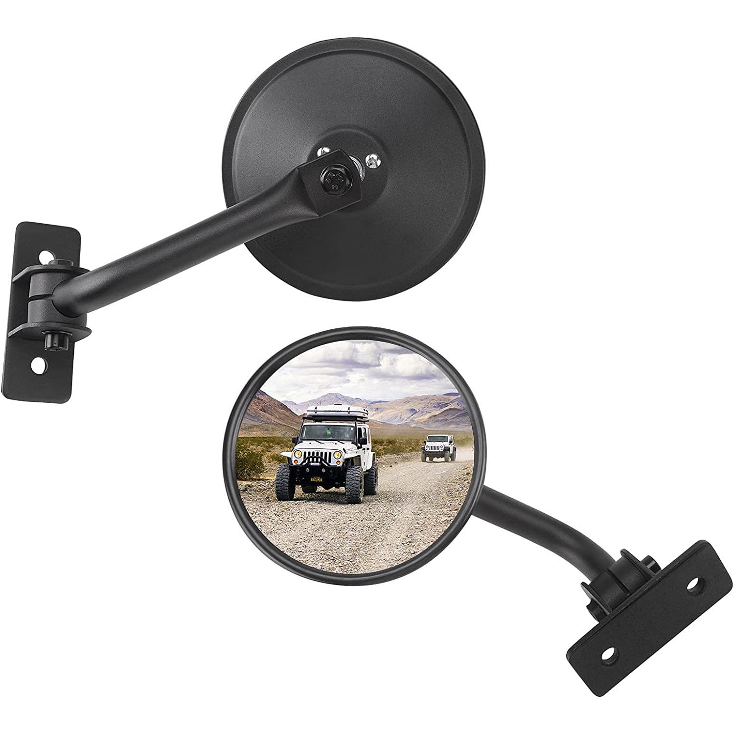 Car Rearview Side Mirror Adjustable Door Hinge Side Rear View Mirrors for Jeep Wrangler CJ YJ TJ JK JL 1997-2025
Car Rearview Side Mirror Adjustable Door Hinge Side Rear View Mirrors for Jeep Wrangler CJ YJ TJ JK JL 1997-2025