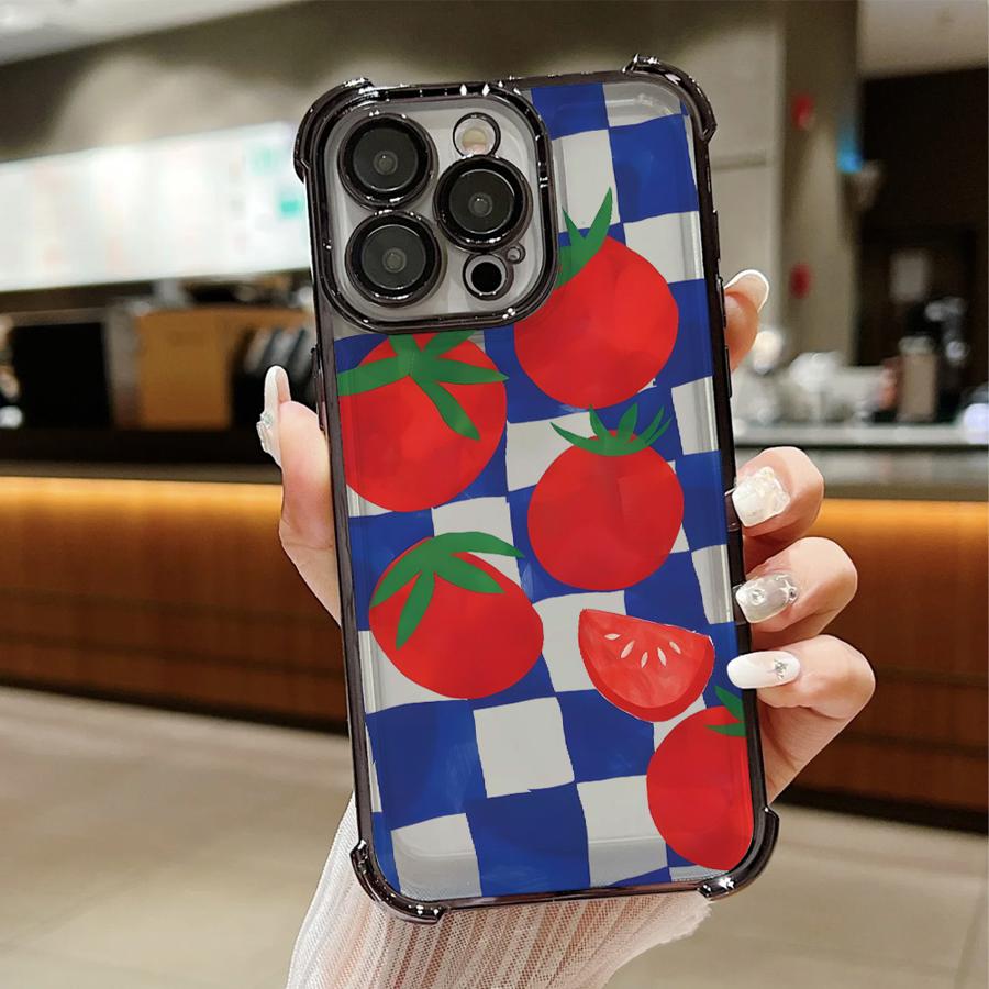 Case for Apple iPhone 15Pro Max 16 16Plus XS MAX 12 15 14 Pro XR 13 11 11Pro Clear Cover Cartoon Tomatoes iPhone 16 Plus
Case for Apple iPhone 15Pro Max 16 16Plus XS MAX 12 15 14 Pro XR 13 11 11Pro Clear Cover Cartoon Tomatoes iPhone 16 Plus